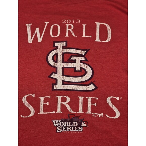 Majestic‎ 2013 St Louis Cardinals Size M World Series T-Shirt - Picture 2 of 6